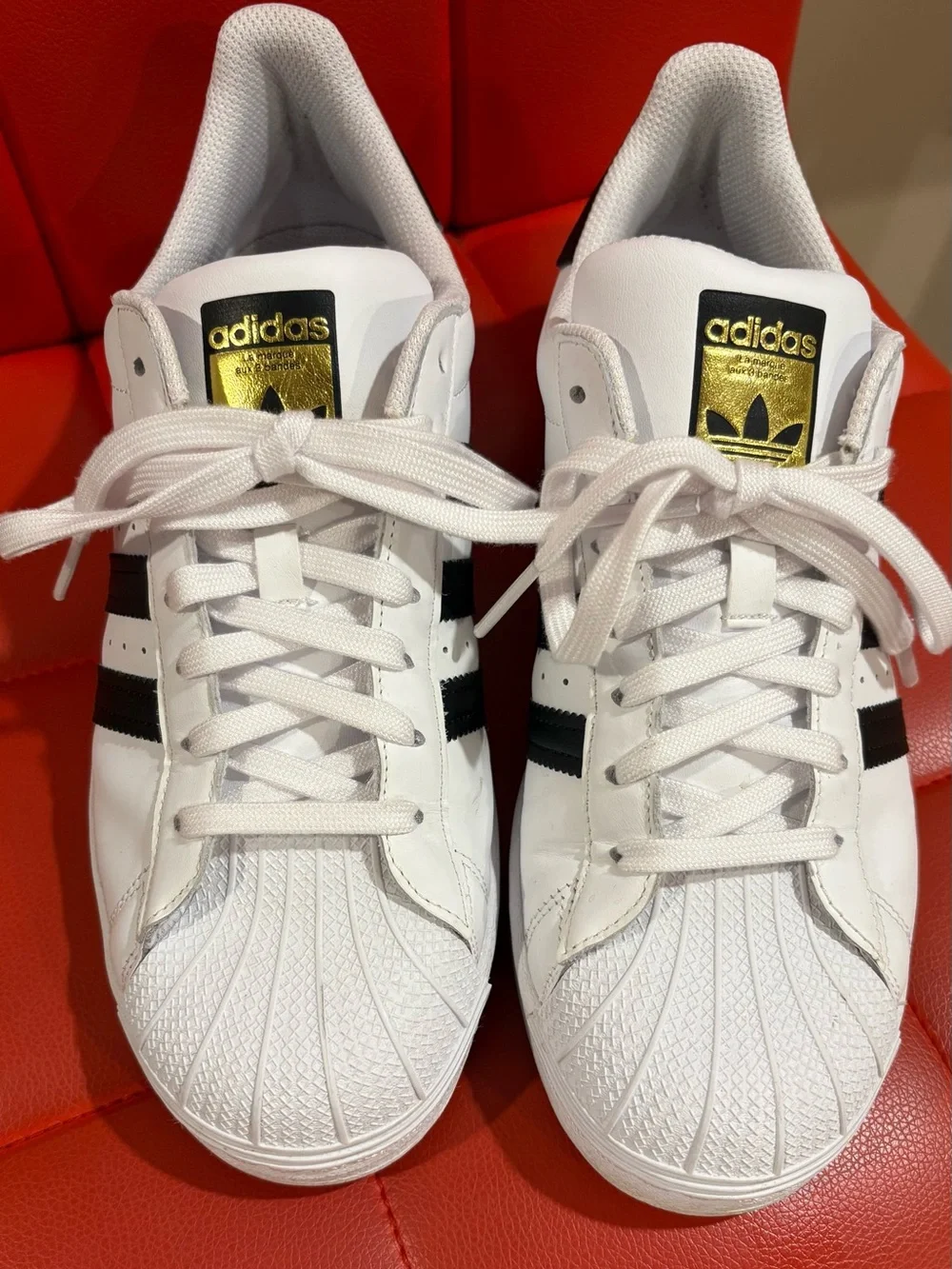 Adidas Superstar White Black Sneakers